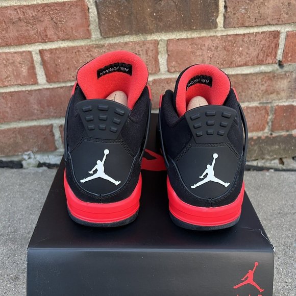 Air Jordan 4 Retro GS Red Thunder Lifestyle Shoes
